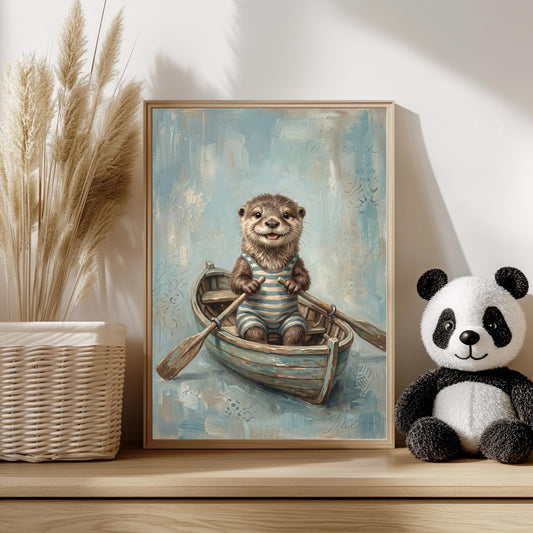 Maritime Kinderzimmer Poster Set 3er