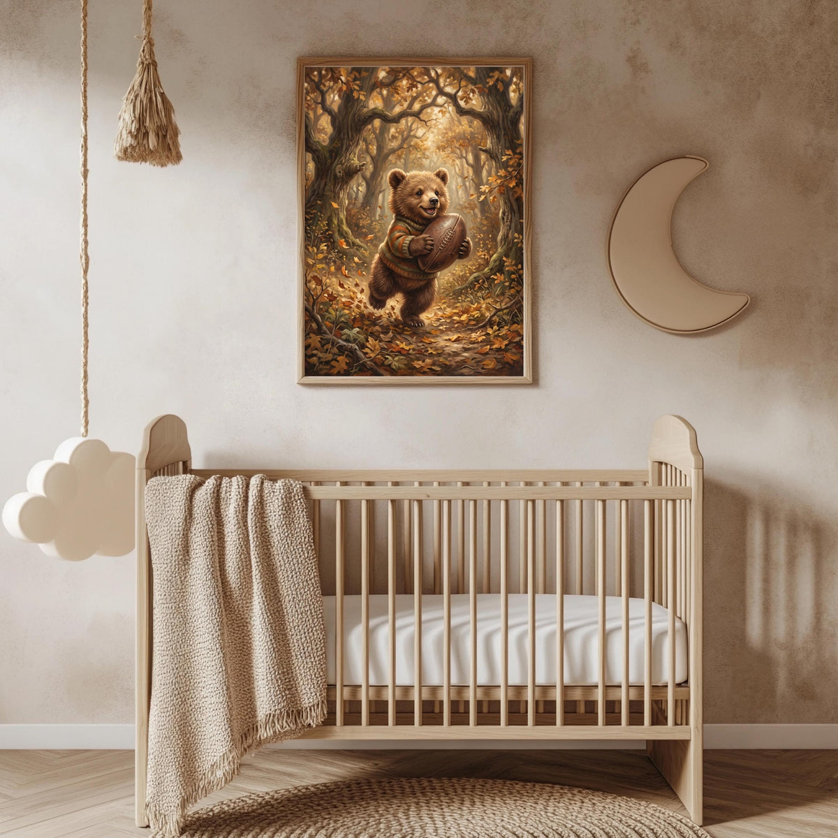 Football Bär Poster – Produktansicht 3
