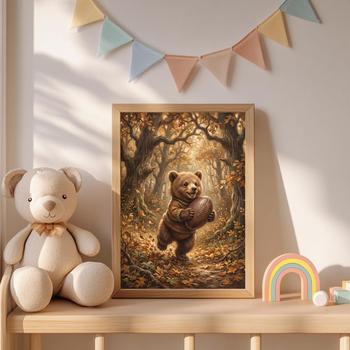 Football Bär Poster – Produktansicht 4