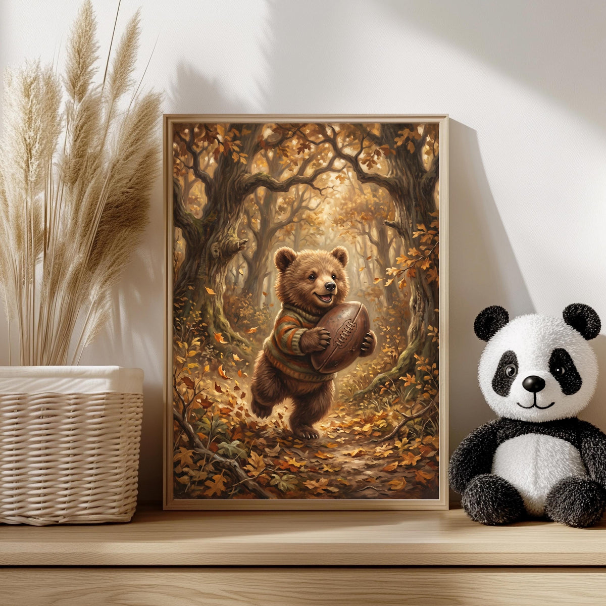 Football Bär Poster – Produktansicht 2