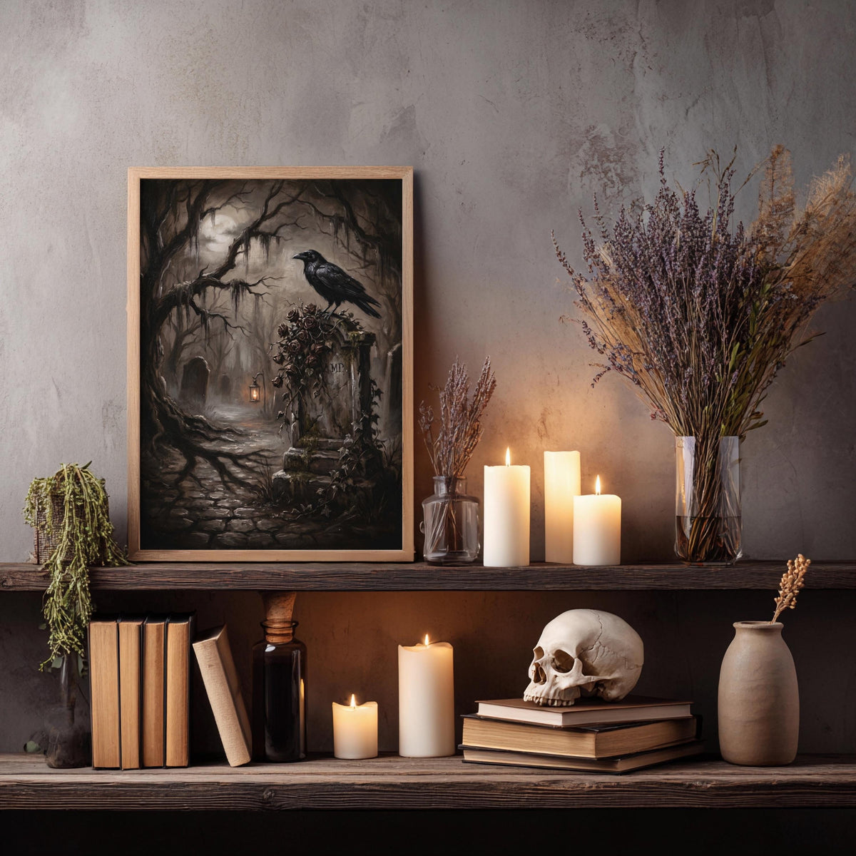 Raben Gothic Friedhof Poster – Produktansicht 5