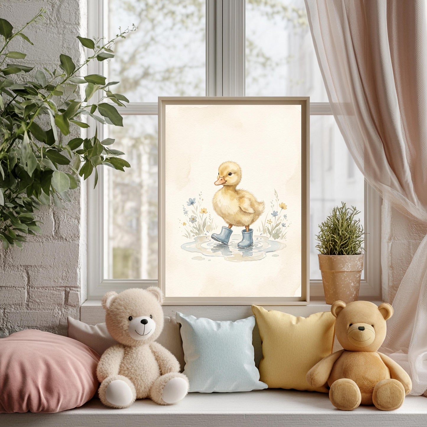 Bauernhof Tiere Poster Set 6er