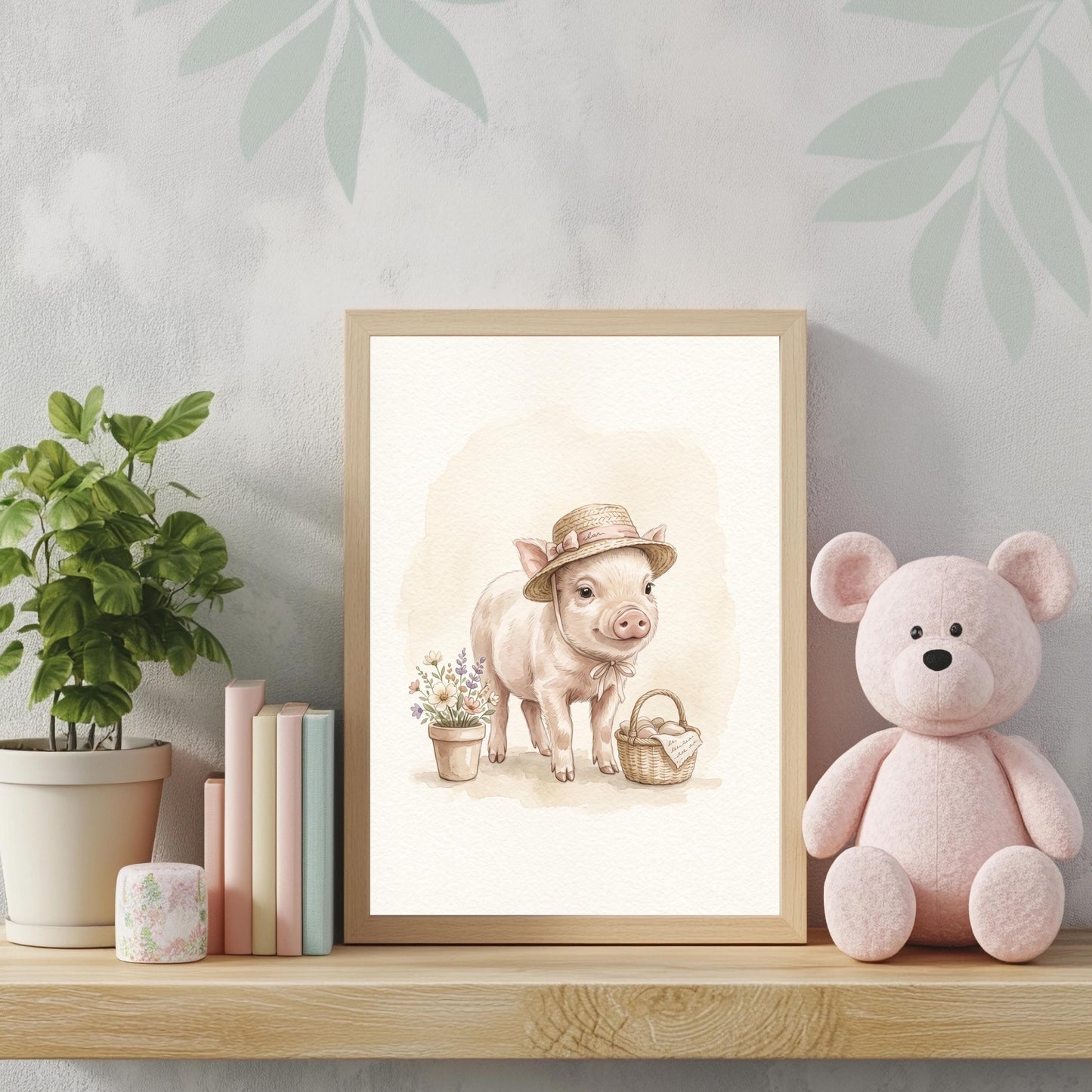 Bauernhof Tiere Poster Set 6er