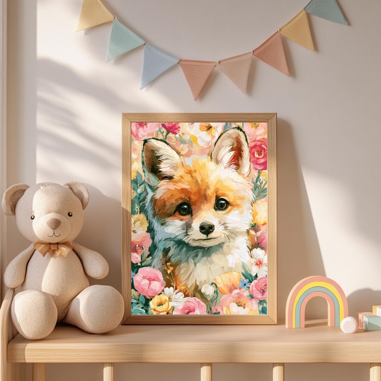 Fuchs Poster Kinderzimmer