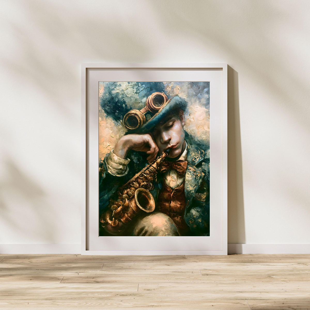 Steampunk Jazz Musiker Poster – Produktansicht 2