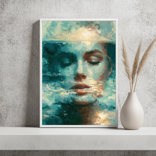 Doppelbelichtung Portrait Poster Set – Produktansicht 2