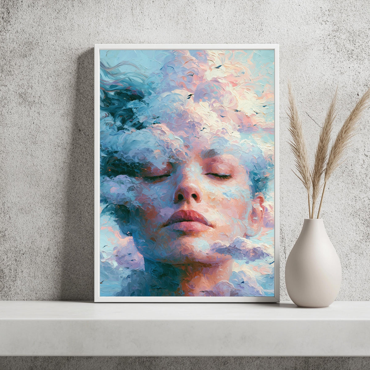 Doppelbelichtung Portrait Poster Set – Produktansicht 3