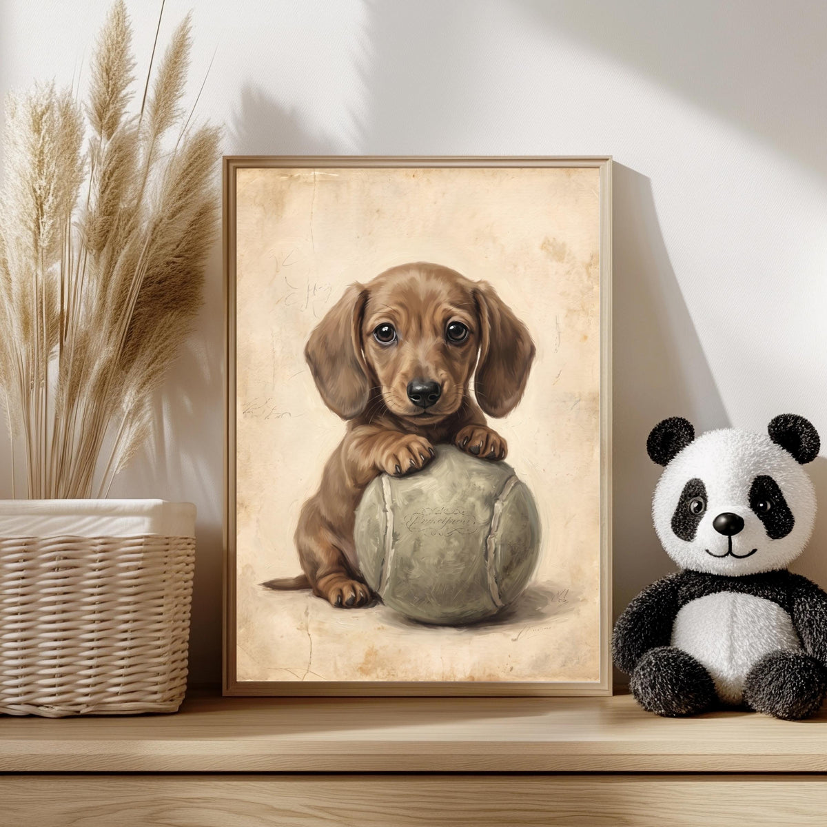 Waldtiere Sport Poster Set – Produktansicht 3