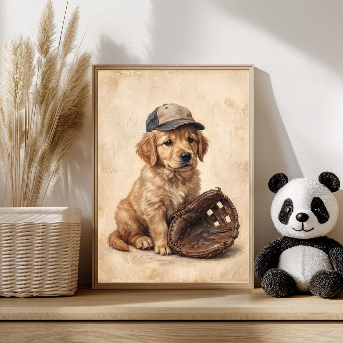 Golden Retriever Sport Poster Set – Produktansicht 3