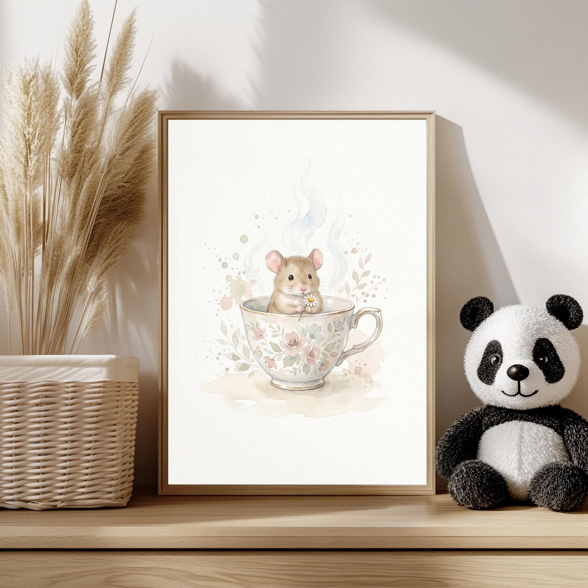 Tee-Tiere Poster Set – Produktansicht 4