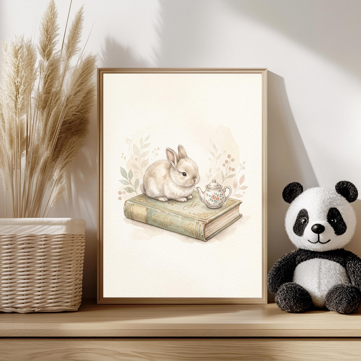 Tee-Tiere Poster Set – Produktansicht 3