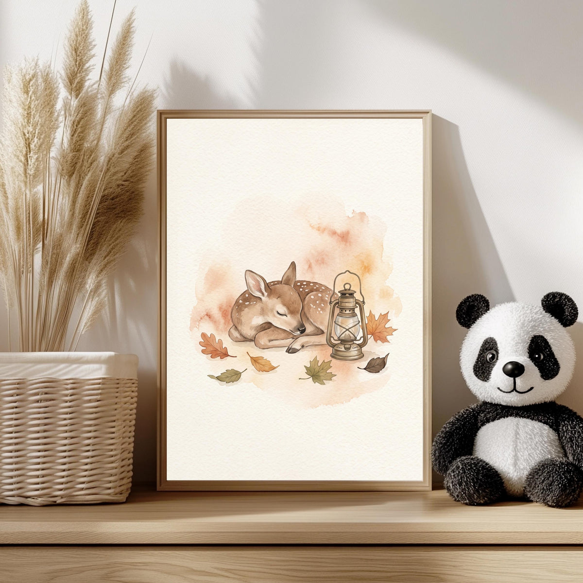 Herbst-Waldtiere Poster Set – Produktansicht 4