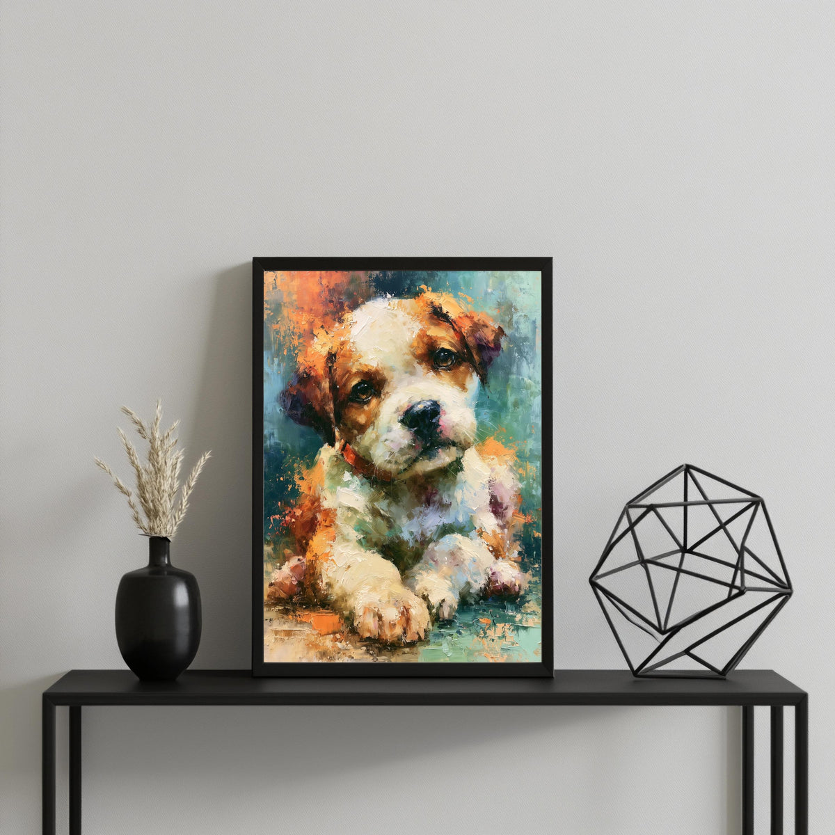 Karamell Welpe Poster – Produktansicht 3