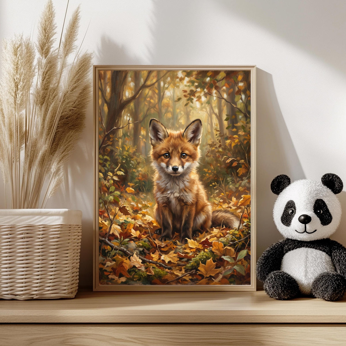 Waldtiere Fuchs Poster Set – Produktansicht 3