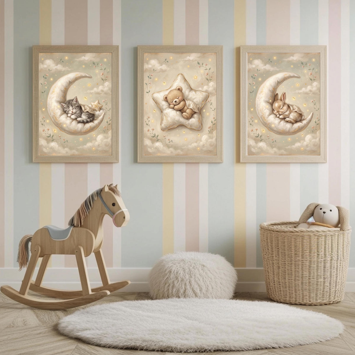 Schlafende Tiere Poster Set – Produktansicht 4
