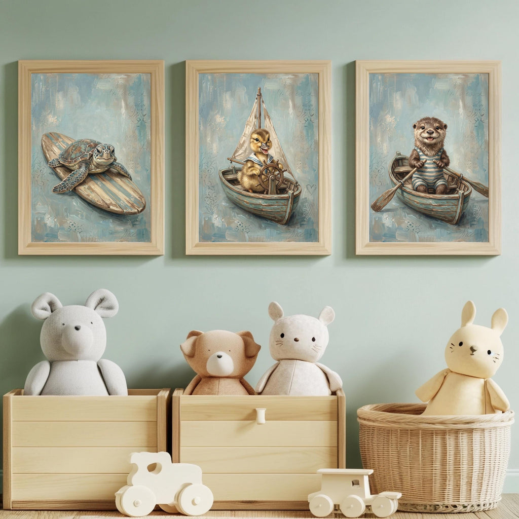 Maritime 3er Poster Set – Produktansicht 2