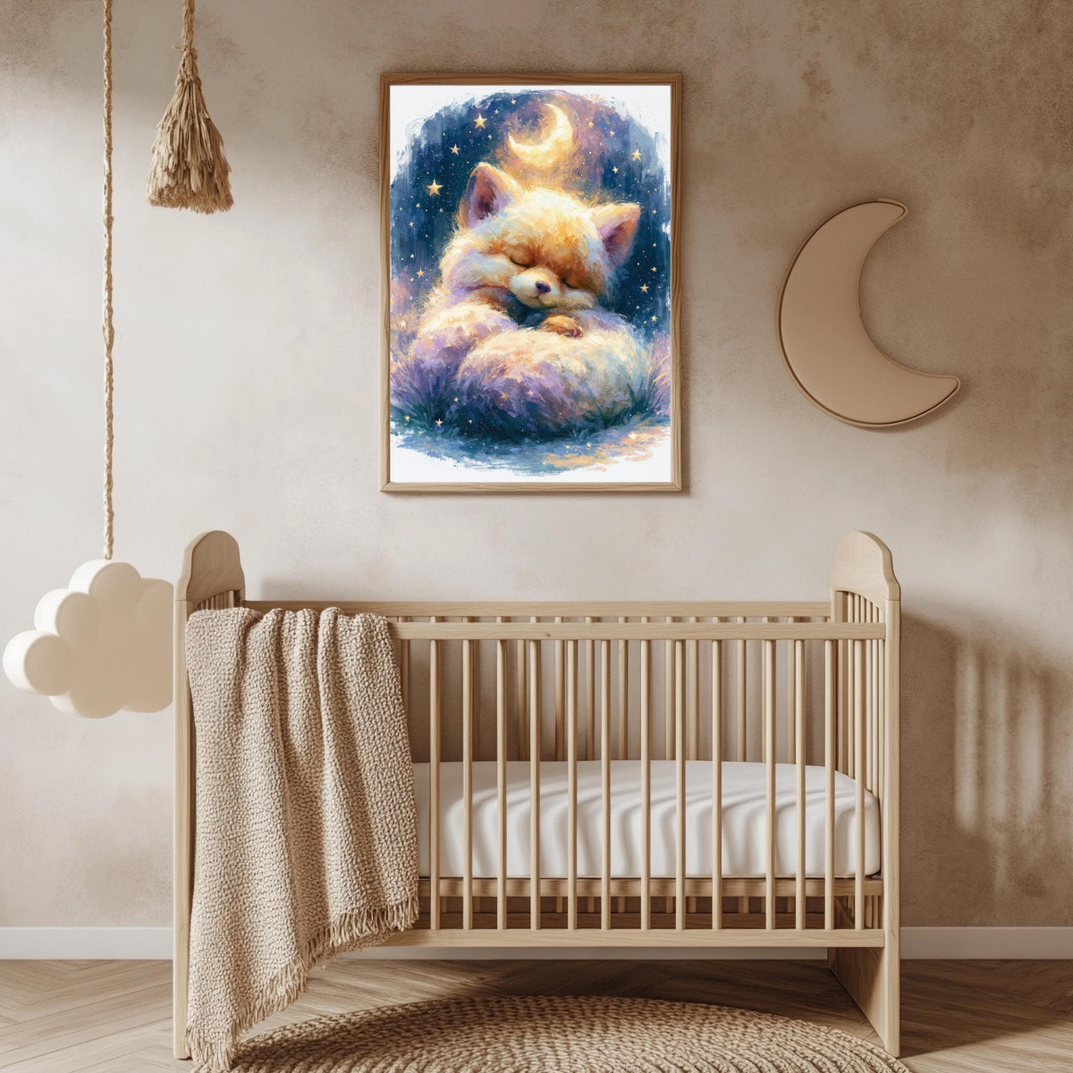 Schlafende Tierbabys Poster Set – Produktansicht 4
