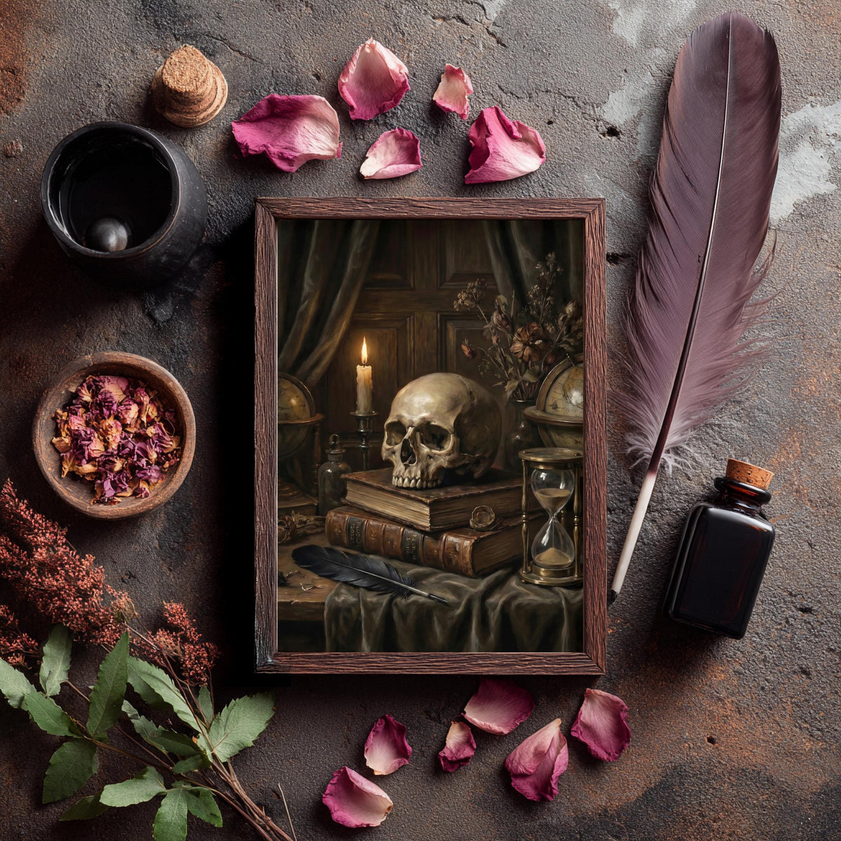 Totenkopf Poster – Produktansicht 5