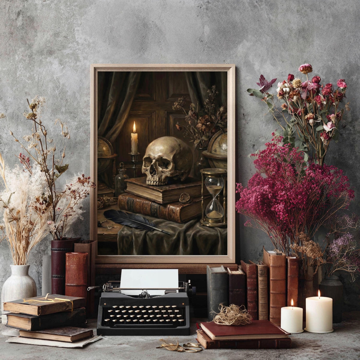 Totenkopf Poster – Produktansicht 2