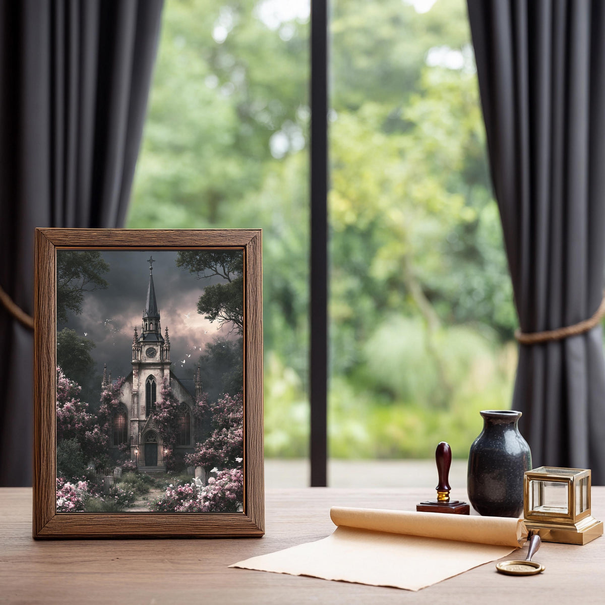 Gothic Kirche Poster – Produktansicht 3