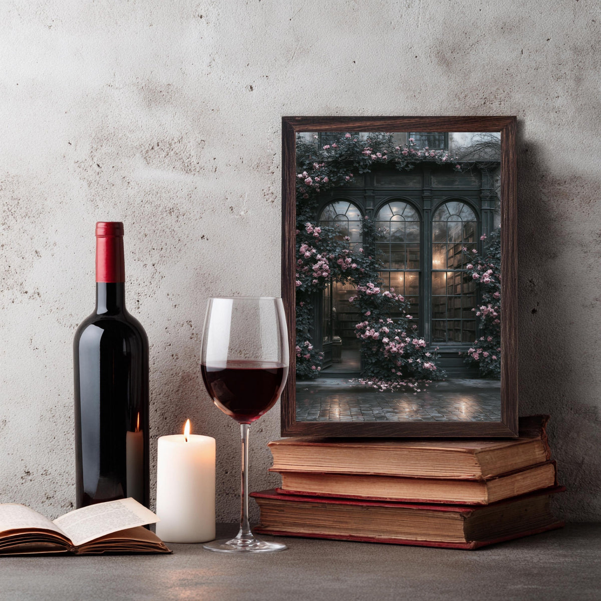 Bibliothek Gothic Poster – Produktansicht 5