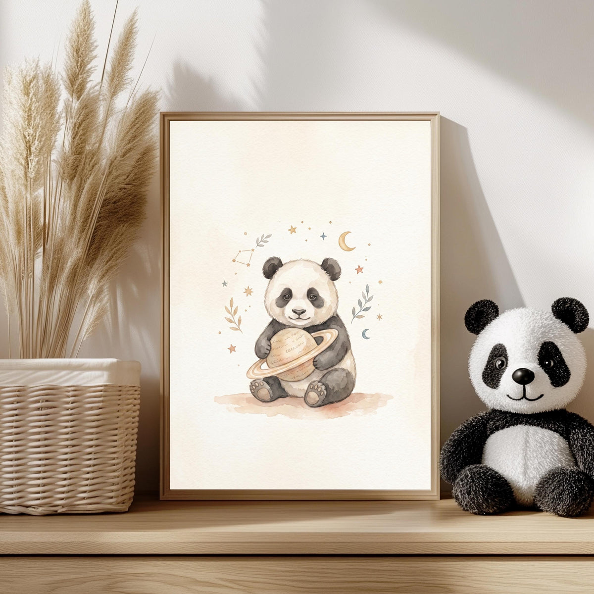 3er Weltraum Tierposter Poster Set – Produktansicht 5