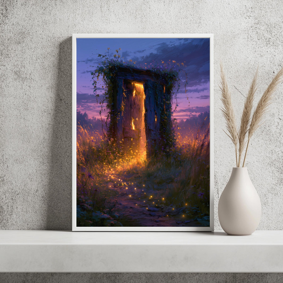 Magische Tür Fantasy Poster – Produktansicht 2