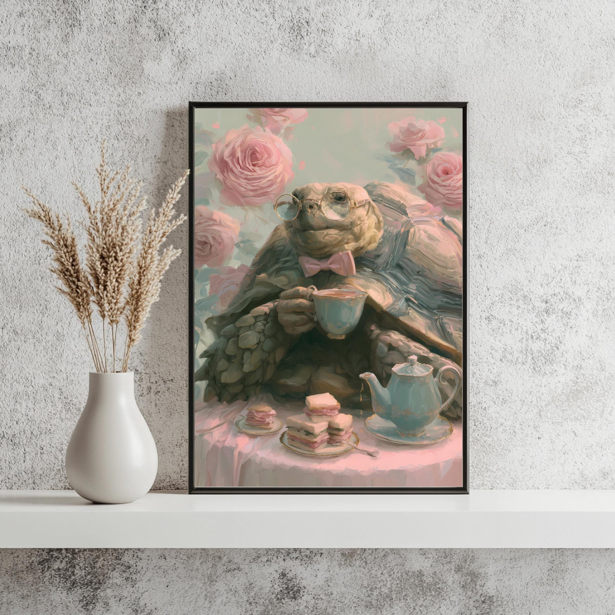 Schildkröte Tee Poster – Produktansicht 3