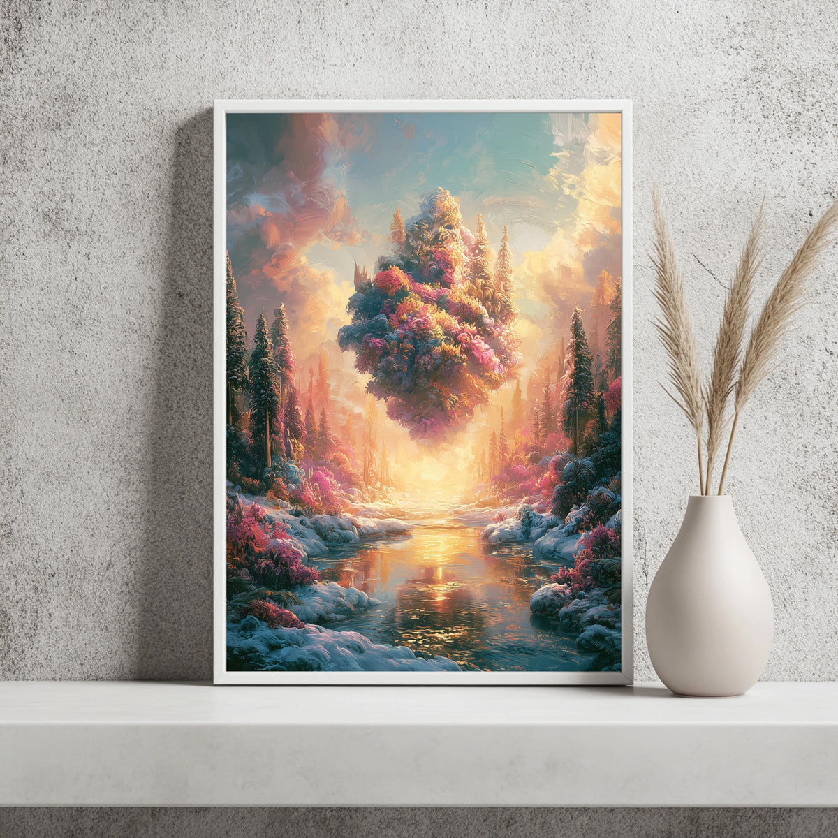 Winterwald Fantasy Poster Set – Produktansicht 4