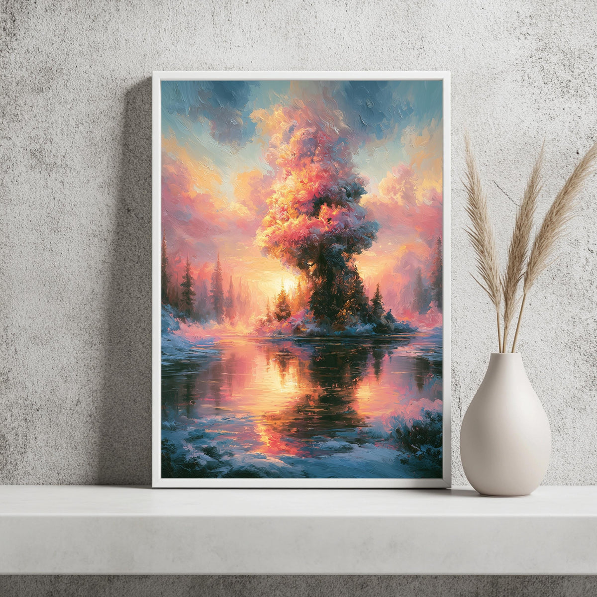 Winterwald Fantasy Poster Set – Produktansicht 3
