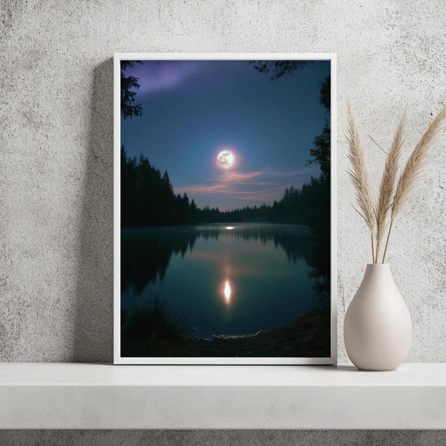Sternenhimmel Mond Poster Set Kinderzimmer