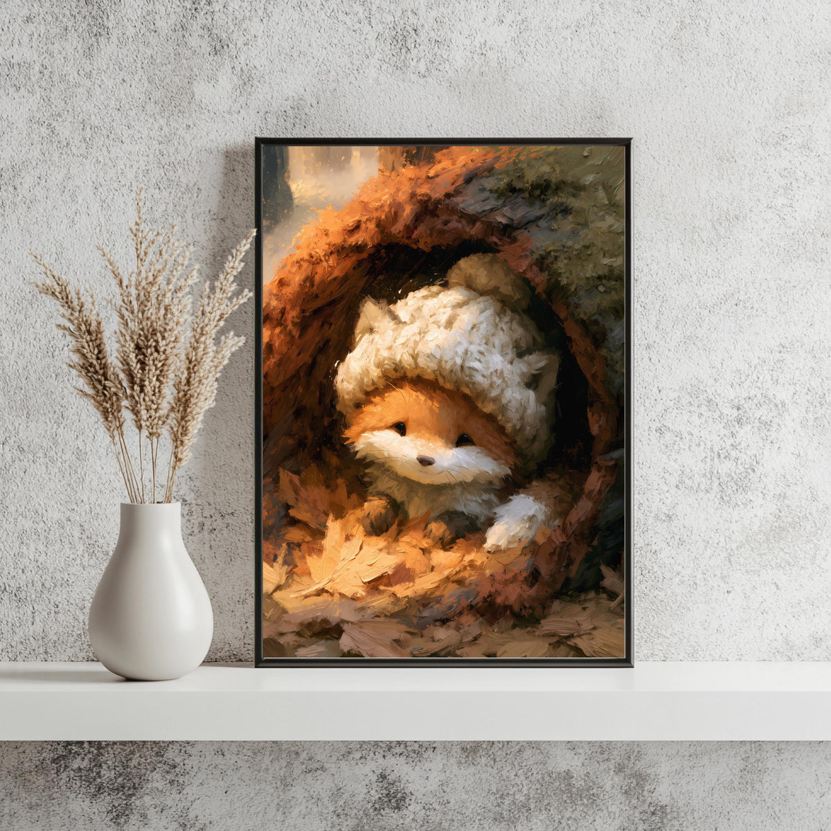 Baby Fuchs Herbst Poster – Produktansicht 3