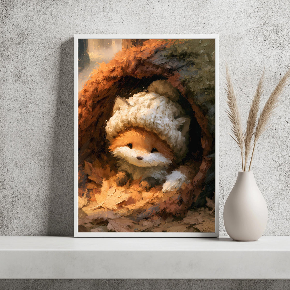 Baby Fuchs Herbst Poster – Produktansicht 2