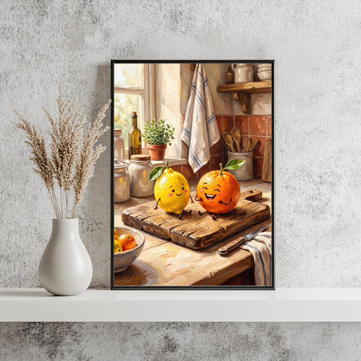 Zitrone Orange Lustig Poster – Produktansicht 5
