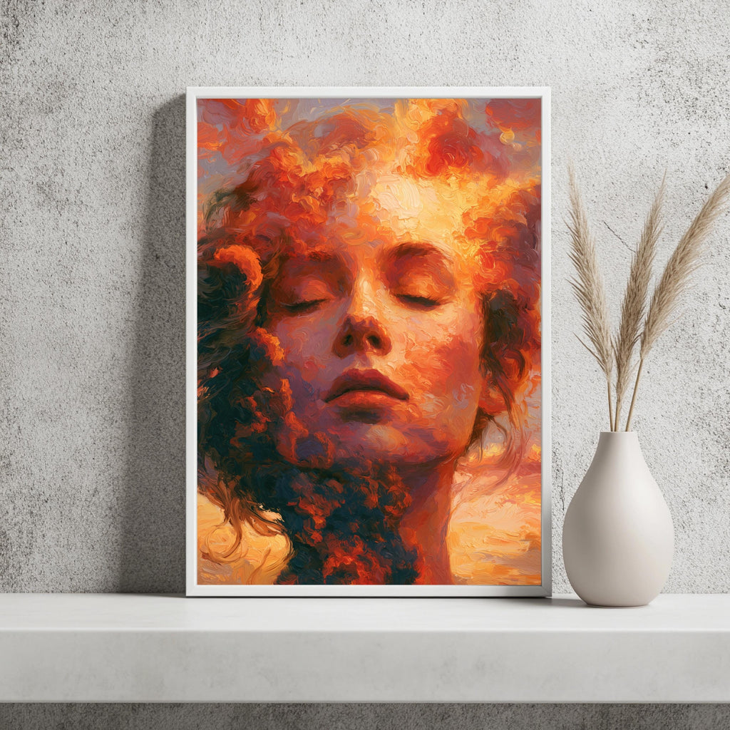 Doppelbelichtung Portrait Poster Set – Produktansicht 4