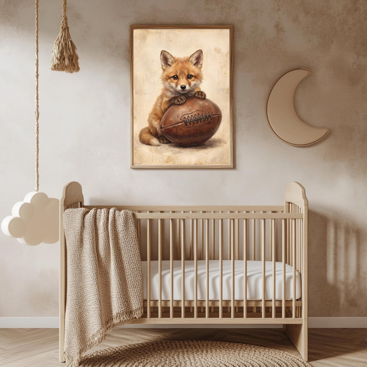Waldtiere Sport Poster Set – Produktansicht 5