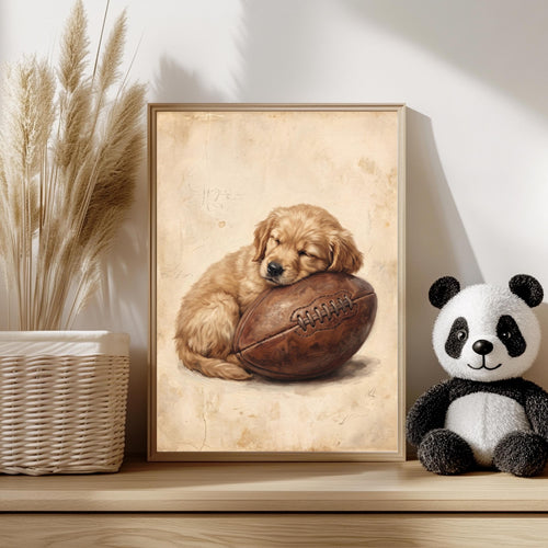 Golden Retriever Sport Poster Set – Produktansicht 2