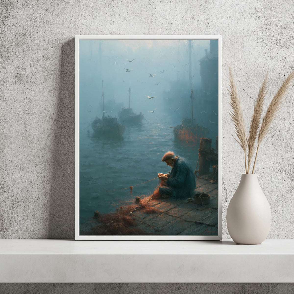 Fischer Maritim Nostalgie Poster – Produktansicht 2