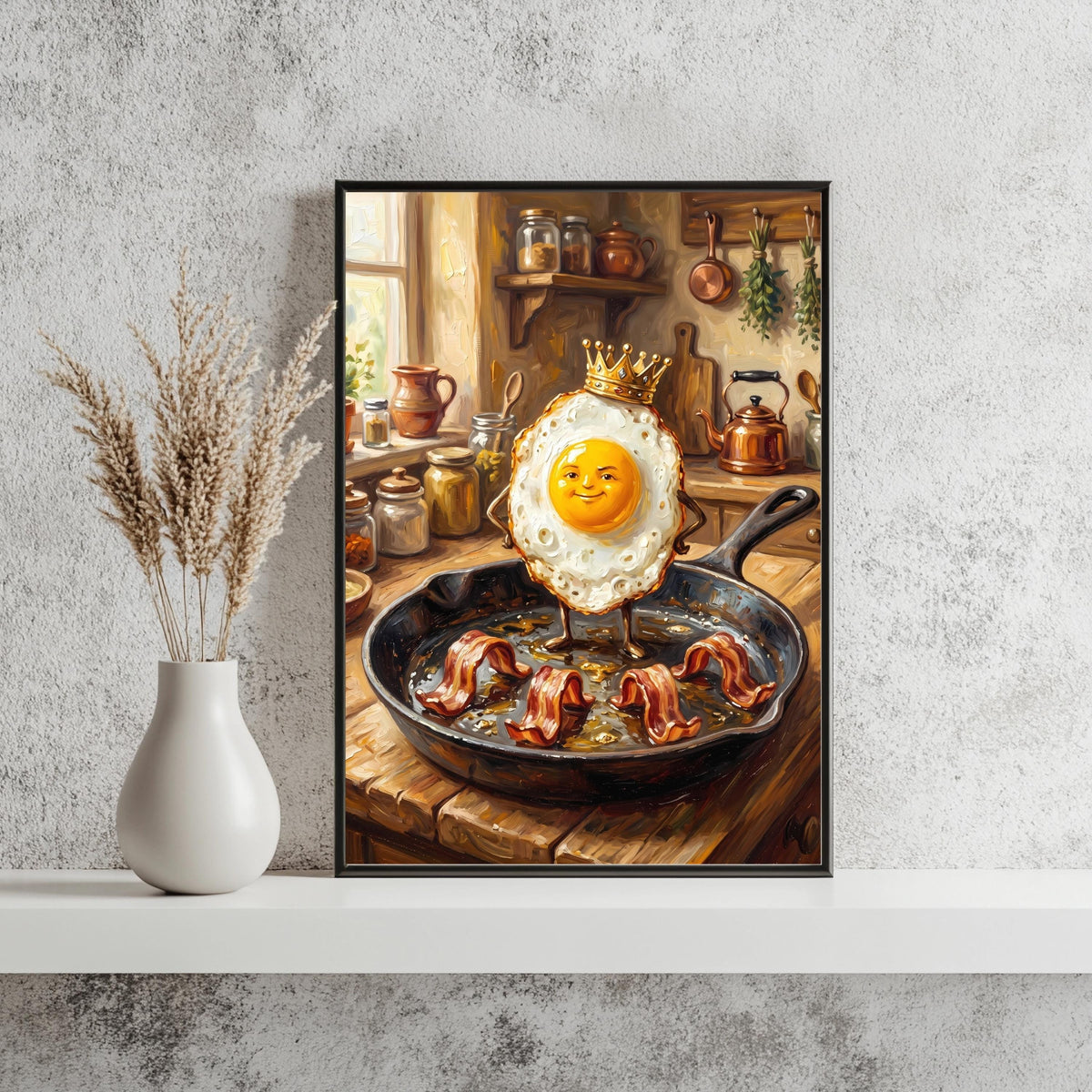 Ei König Lustig Frühstück Poster – Produktansicht 5